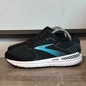 Brooks Ariel 20 Women’s Athletic Walking Shoes Sneakers Size 9 (Wide) Black
